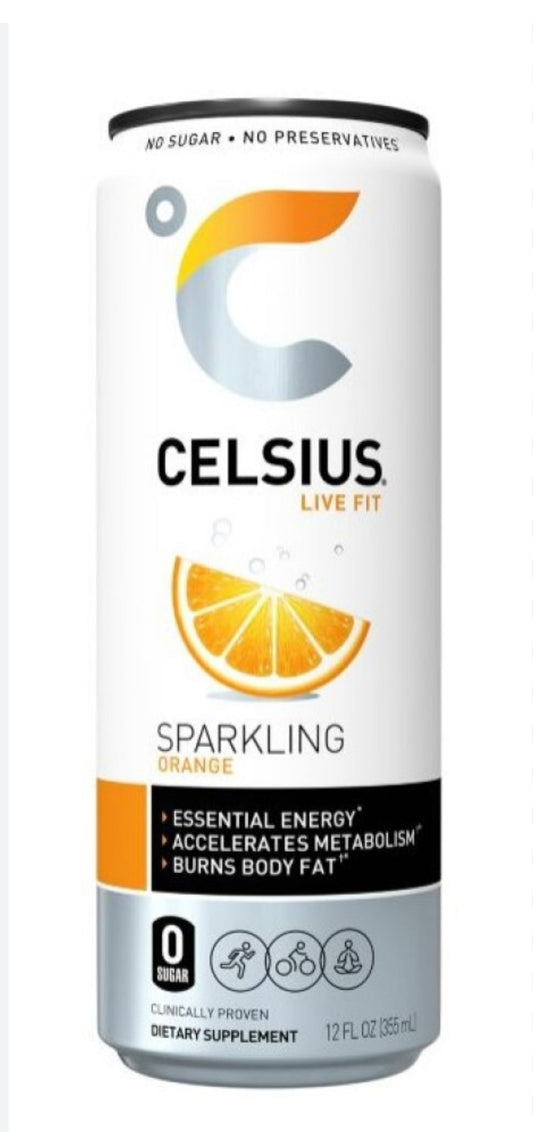 CELSIUS- orange